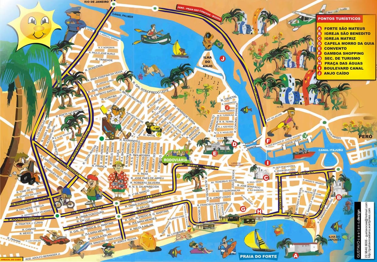 mapa ng Rio de Janeiro cruise port