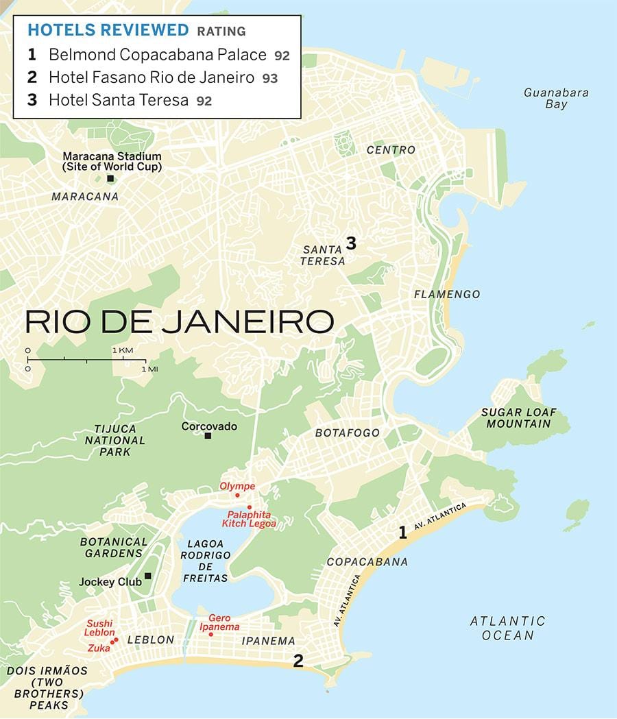 Rio de haneiro mga hotel