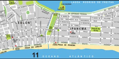 Mapa ng bakla Rio de Janeiro