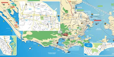 Mapa para sa Rio de Janeiro