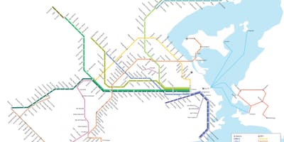 Rio de Janeiro bagon mapa