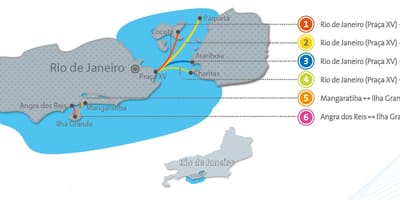 Rio de Janeiro bangka mapa
