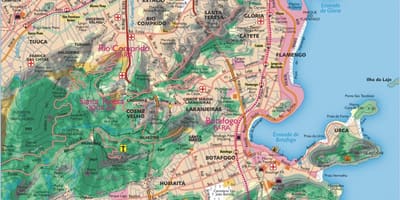 Mapa para sa Rio de Janeiro