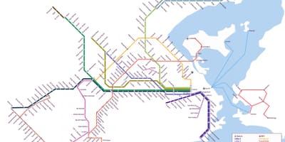 Rio 2016 transportasyon sa mapa