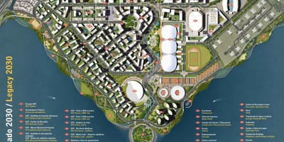 Mapa ng Rio park