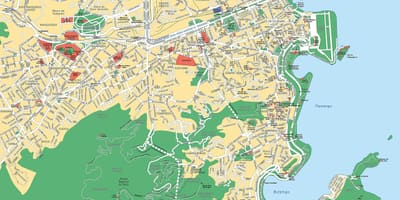 Rio de Janeiro suburb mapa